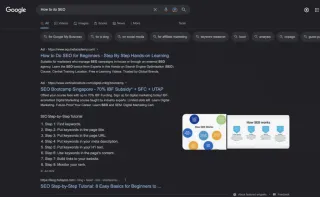 Google Search Review Results Google Search Review Results