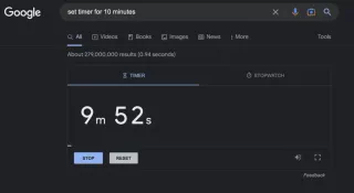 Google Search Set Timer Google Search Set Timer