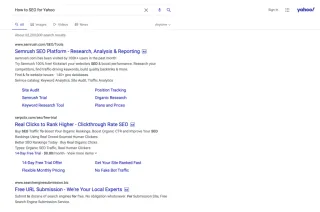 Yahoo Search